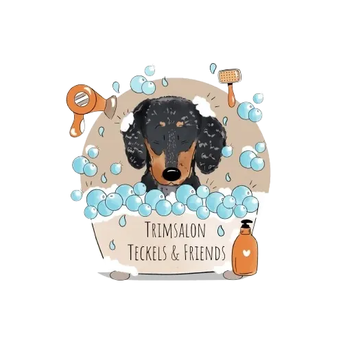 Logo Trimsalon Teckels & Friends